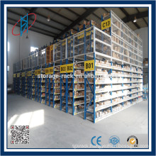 Warehouse Pallet Rack Supported Mezzanine For Garage Use